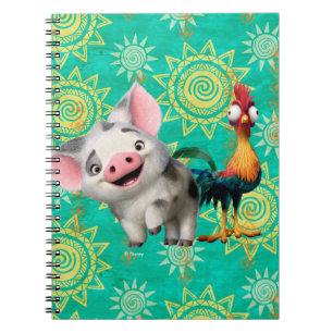 Moana First Mate & Top Rooster Notebook