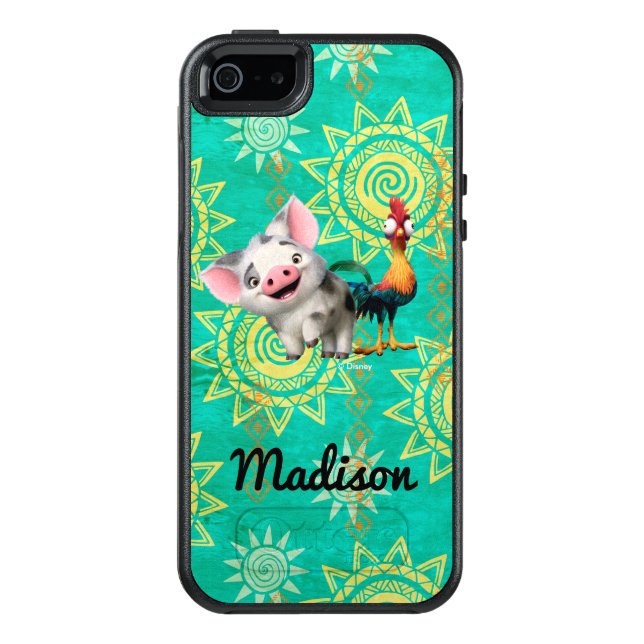 Moana | First Mate & Top Rooster Otterbox iPhone Case (Back)