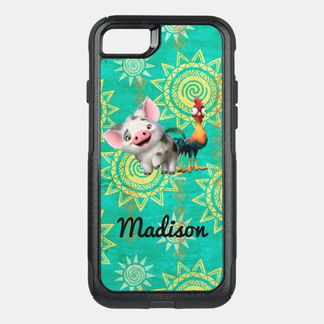 Moana | First Mate & Top Rooster Otterbox iPhone Case (Back)