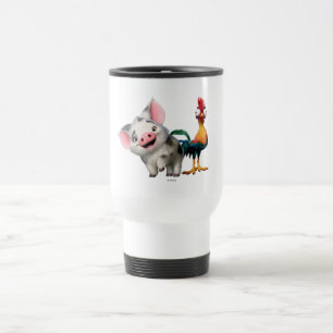Moana   First Mate & Top Rooster Travel Mug