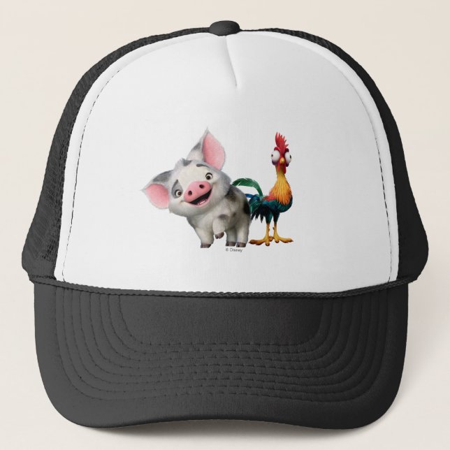 Moana | First Mate & Top Rooster Trucker Hat (Front)