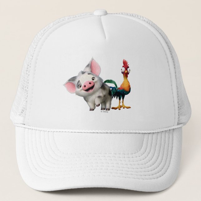 Moana | First Mate & Top Rooster Trucker Hat (Front)