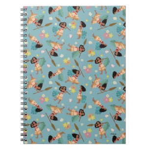 Moana Floral Pattern Notebook