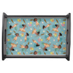 Moana | Floral Pattern Serving Tray