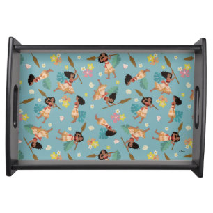 Moana Floral Pattern Serving Tray