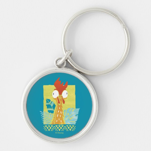 Moana | Heihei - I'm In Charge Here Keychain (Front)