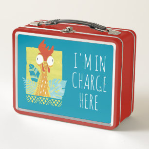 Moana Heihei - I'm In Charge Here Metal Lunch Box