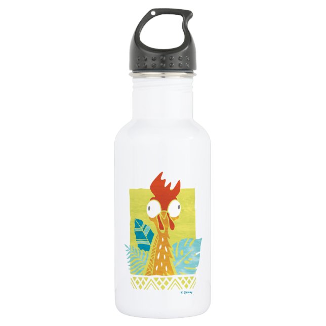 Moana | Heihei - I'm In Charge Here Stainless Steel Water Bottle (Front)
