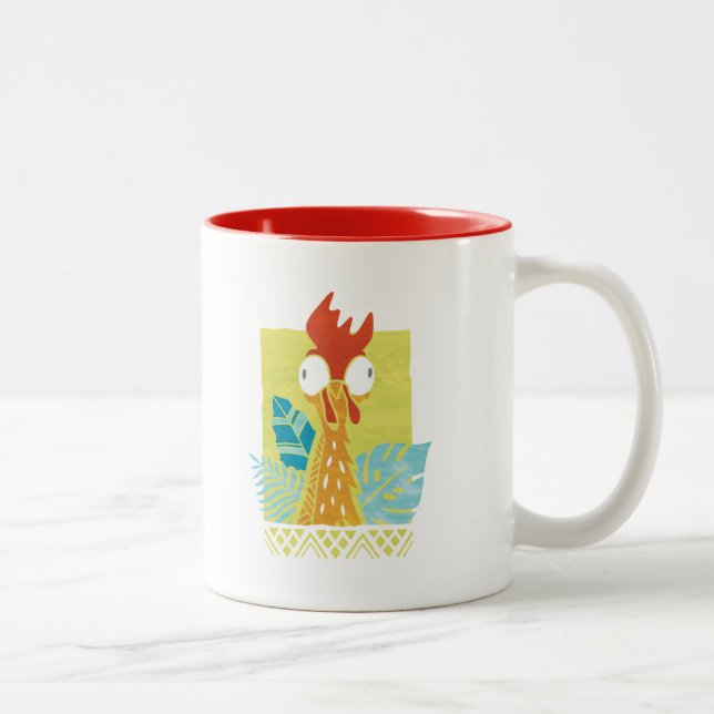 Moana | Heihei - I'm In Charge Here Two-Tone Coffee Mug (Right)