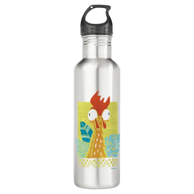 Moana | Heihei - I'm In Charge Here Water Bottle (Front)