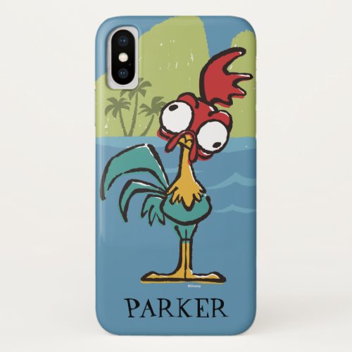 Moana  Heihei _ Very Important Rooster iPhone X Case