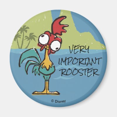 Moana | Heihei - Very Important Rooster Magnet