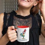 Moana | Heihei - Very Important Rooster Mug<br><div class="desc">Heihei is one very important rooster. This cute little animal is inspired by Disney. His friendship to Moana, the ocean princess, leads him on an amazing adventure. This colorful character set against an ocean and island backdrop will rule the roost in any kid's home or space. With his googly eyes,...</div>
