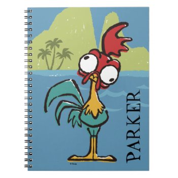 Moana | Heihei - Very Important Rooster Notebook by Moana at Zazzle