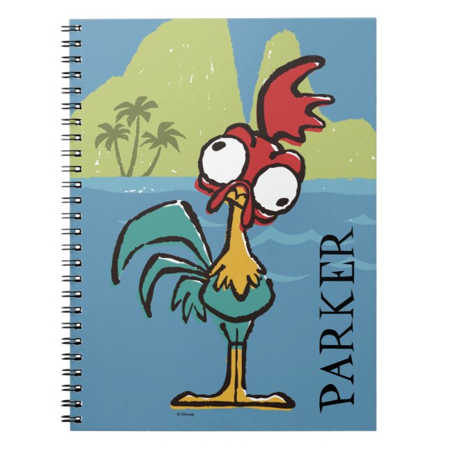Moana | Heihei - Very Important Rooster Notebook (Front)