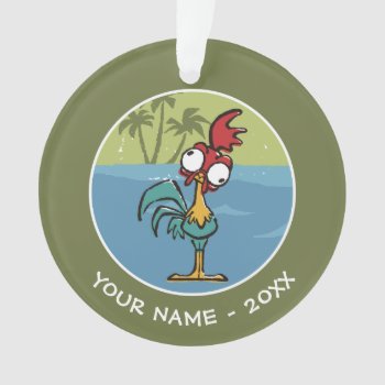 Moana | Heihei - Very Important Rooster Ornament by Moana at Zazzle