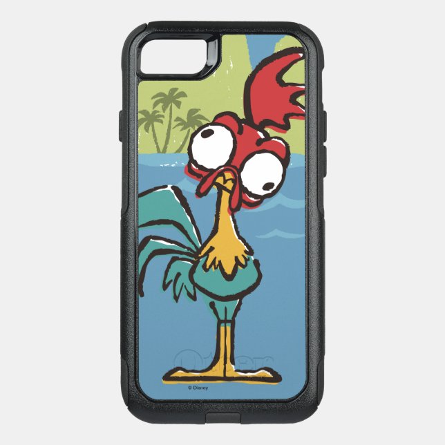 Moana | Heihei - Very Important Rooster Otterbox iPhone Case (Back)