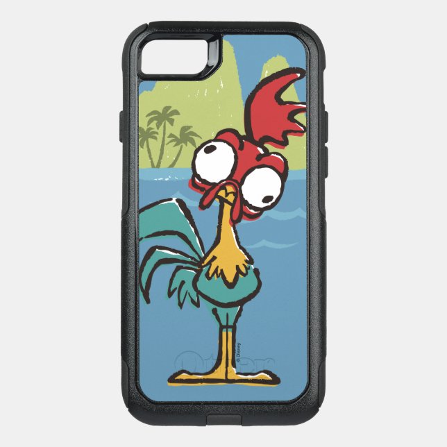 Moana | Heihei - Very Important Rooster Otterbox iPhone Case (Back)