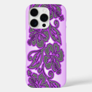 Moana Hibiscus Hawaiian Floral Blend Lavender iPhone 16 Pro Case