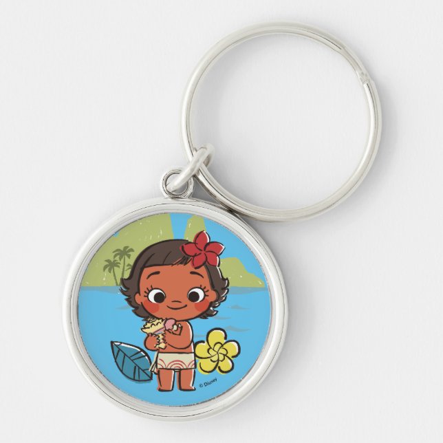 Moana | Island Daughter Keychain (Front)