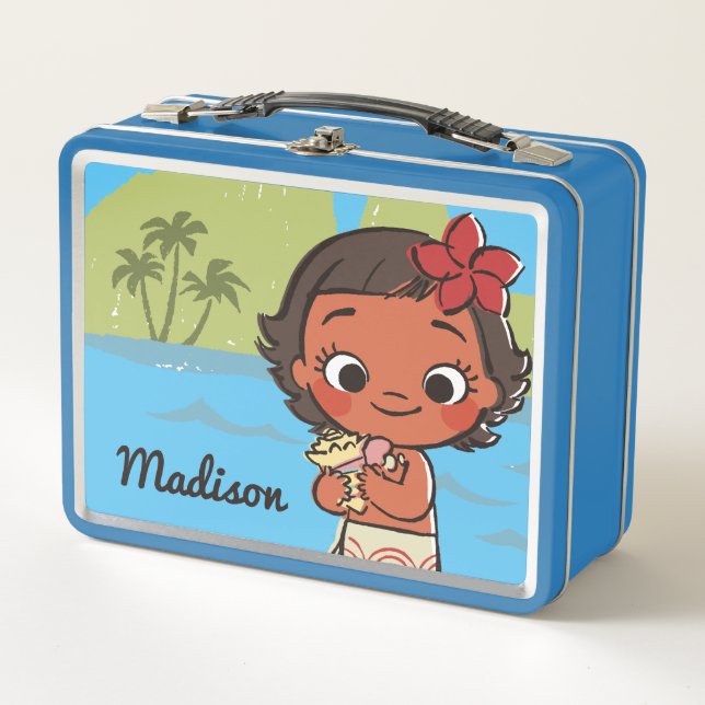 Moana | Island Daughter Metal Lunch Box (Front)
