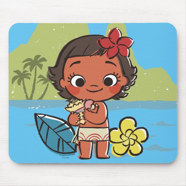Moana | Island Daughter Mouse Pad (Front)