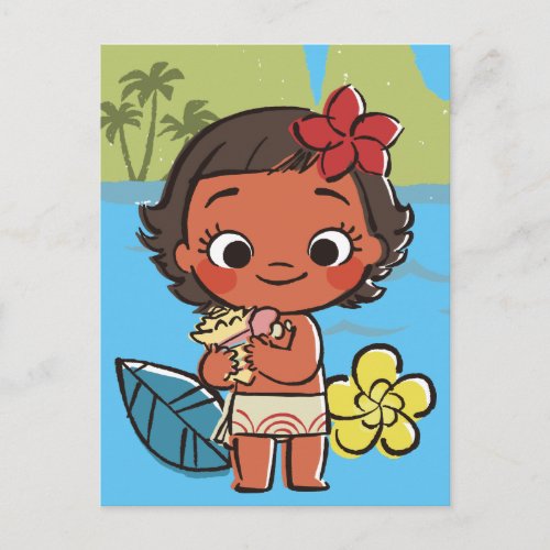 Moana  Island Daughter Postcard