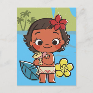 Moana   Island Daughter Postcard