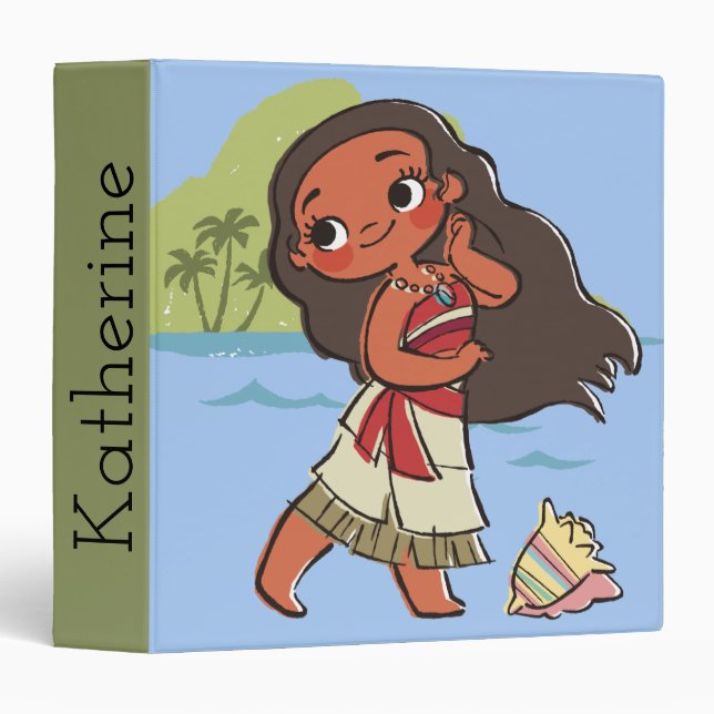Moana | Island Girl Binder (Front/Spine)