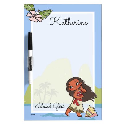 Moana | Island Girl Dry-Erase Board