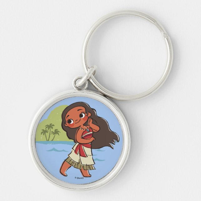 Moana | Island Girl Keychain (Front)