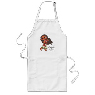 Moana Island Girl Long Apron