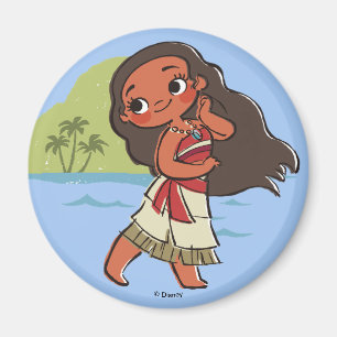 Moana Island Girl Magnet