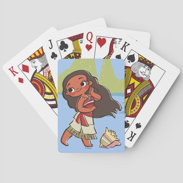 Moana | Island Girl Playing Cards (Back)