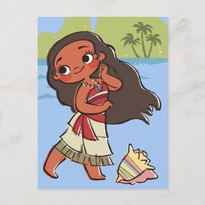 Moana | Island Girl Postcard