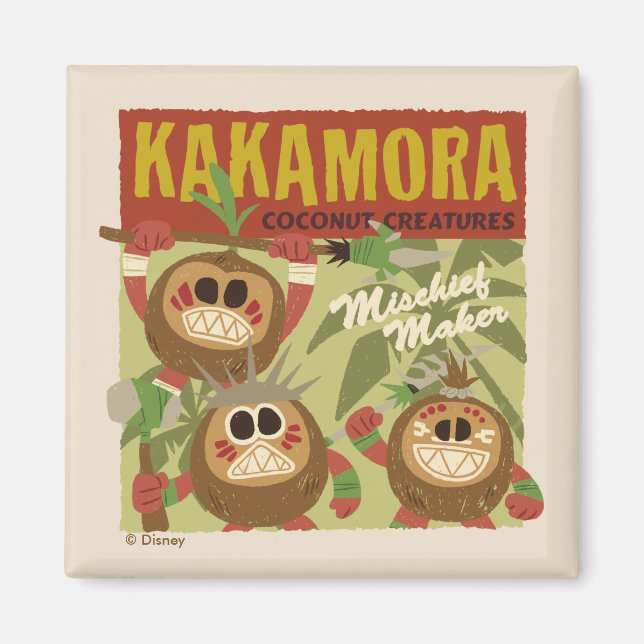 Moana | Kakamora - Coconut Creatures Magnet (Front)