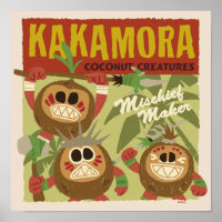 Moana | Kakamora - Coconut Creatures Poster