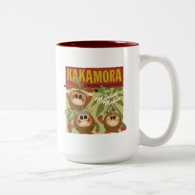 Moana | Kakamora - Coconut Creatures Two-Tone Coffee Mug (Right)