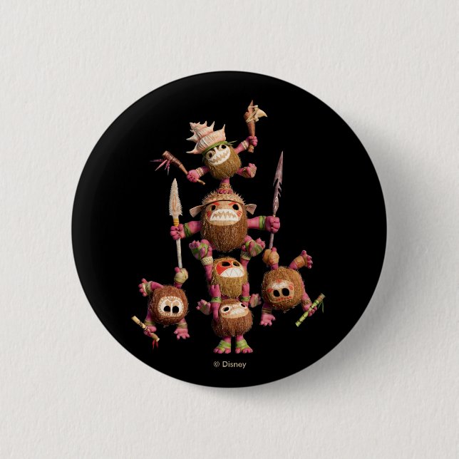 Moana | Kakamora - Coconut Pirates Button (Front)