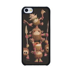Moana   Kakamora - Coconut Pirates Carved Maple iPhone 5C Slim Case