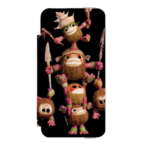 Moana  Kakamora _ Coconut Pirates Wallet Case For iPhone SE55s