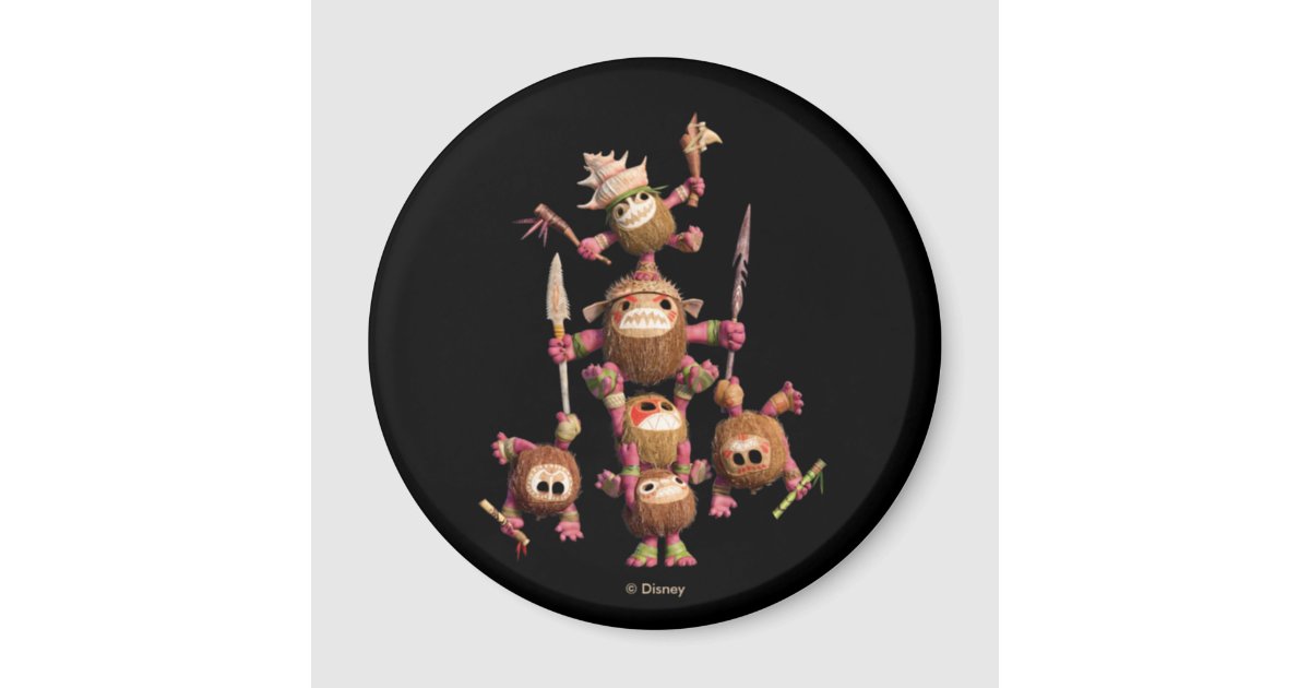 Moana Kakamora Coconut Pirates Magnet Zazzle Com