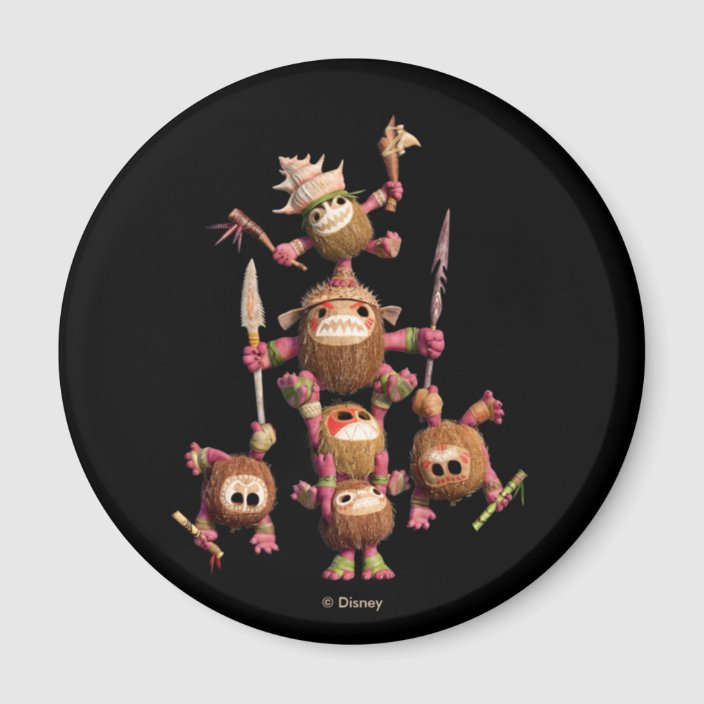 Moana Kakamora Coconut Pirates Magnet Zazzle Com