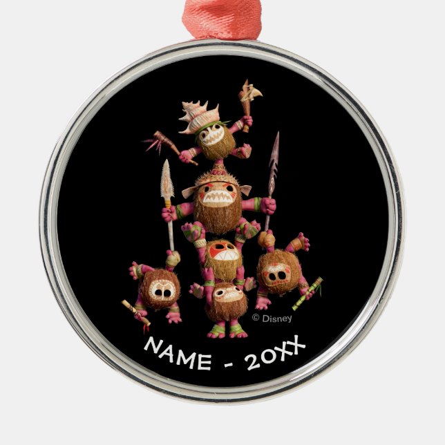 Moana | Kakamora - Coconut Pirates Metal Ornament (Front)