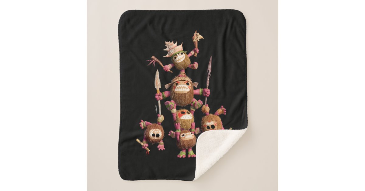 Moana Kakamora Coconut Pirates Sherpa Blanket Zazzle Com Moana Kakamora Coconut Pirates Sherpa Blanket Zazzle Com