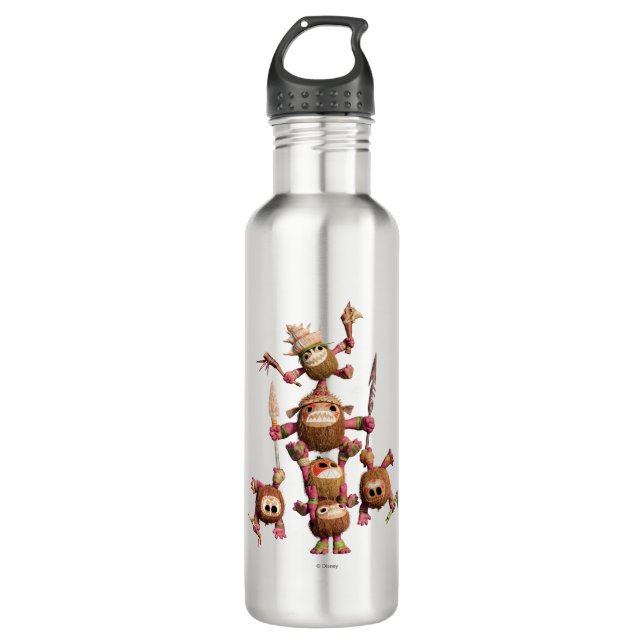Moana | Kakamora - Coconut Pirates Stainless Steel Water Bottle (Front)