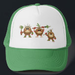 Moana | Kakamora - Mischief Makers Trucker Hat<br><div class="desc">The Kakamora are the evil, coconut covered pirates from the world of Moana. These little Disney characters may look cute but don't be fooled! They're mischief makers of the highest order. Stealing from the islands of the pacific. Take an adventure with these kids characters that are sure to liven up...</div>