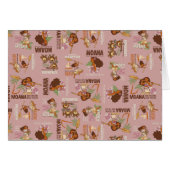 Moana & Kakamora Vintage Pattern (Front Horizontal)