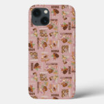 Moana &amp; Kakamora Vintage Pattern iPhone 13 Case