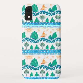 Moana | Land And Sea Are One - Pattern iPhone XR Case